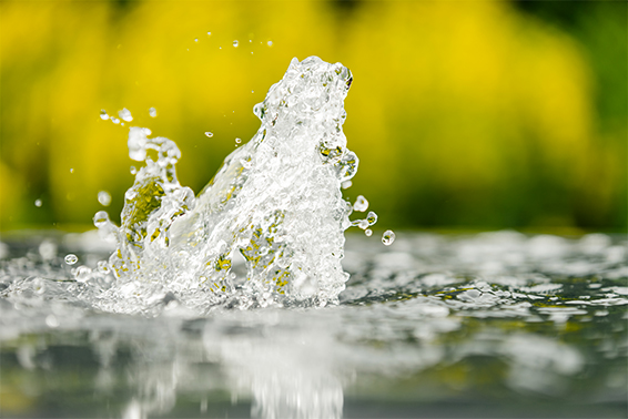 Het geluid van zacht kabbelend water zorgt ervoor dat u in uw tuin heerlijk kunt ontspannen.